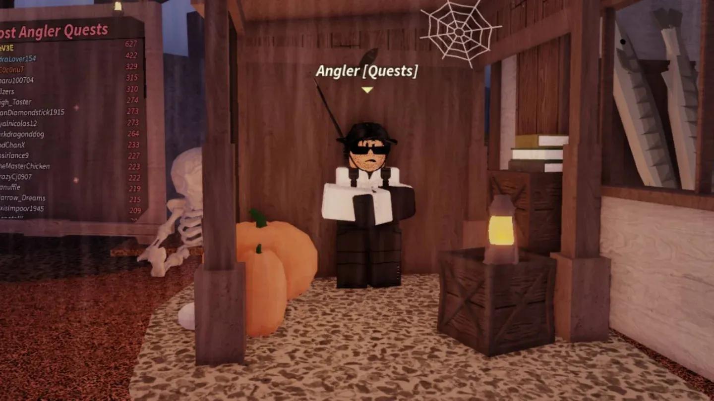 Quest giver and merchant location