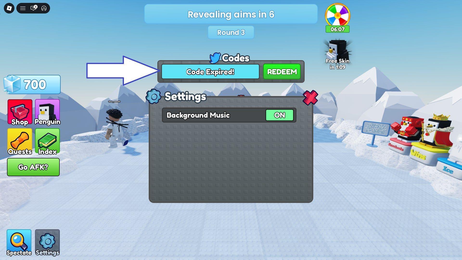 Knockout codes for February 2026 ...