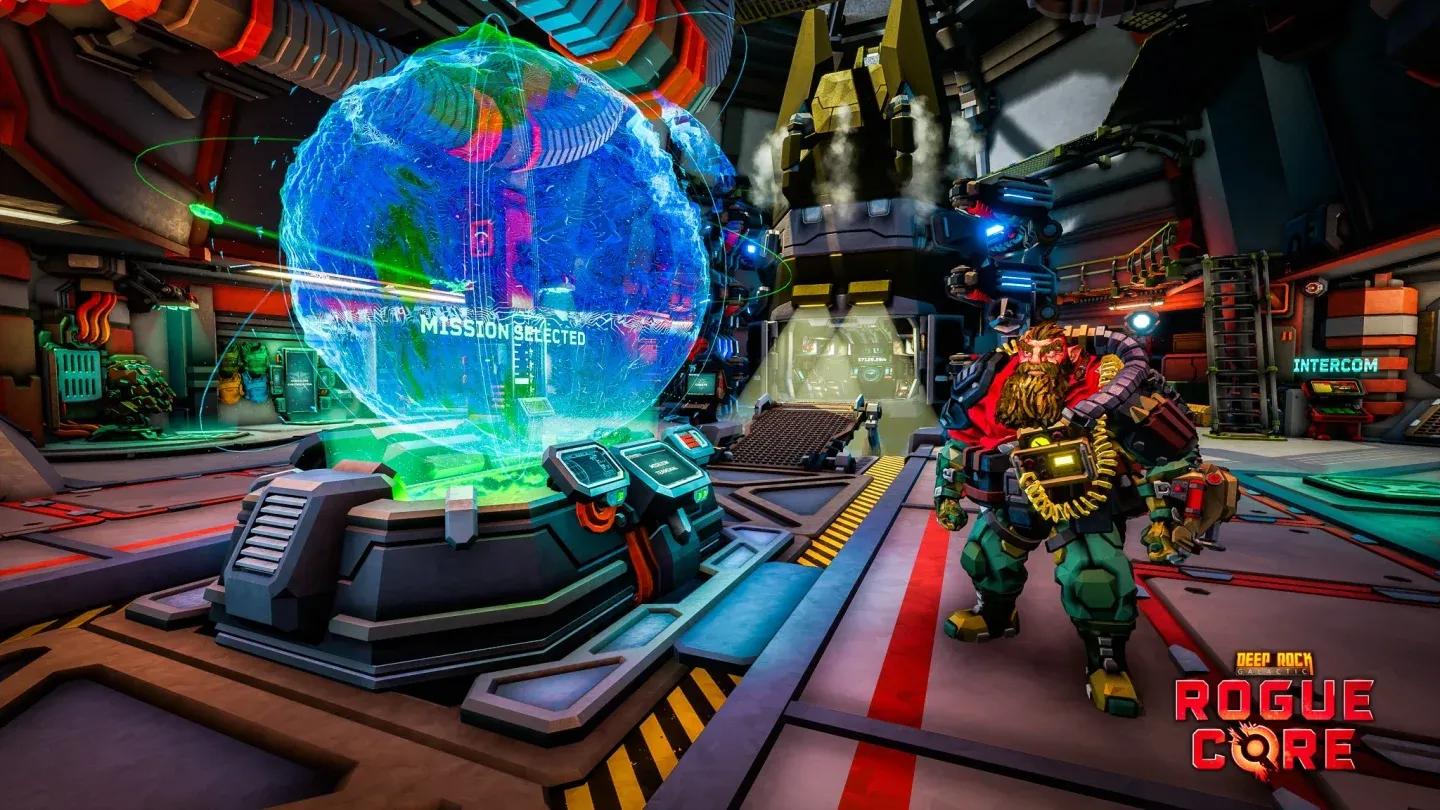 Pre-mission loadout screen