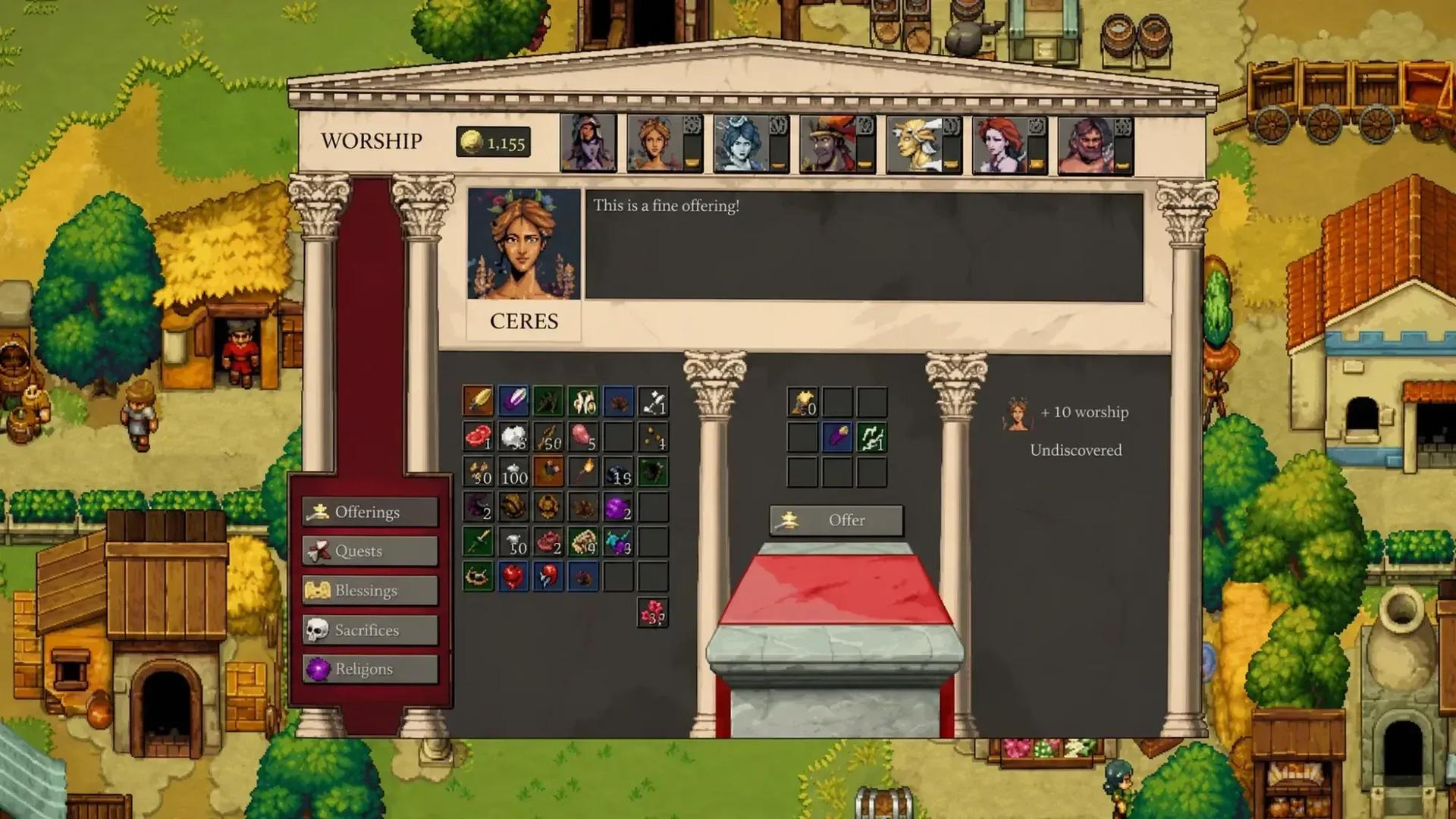 Romestead Gods Guide: How to Unlock & Level Up