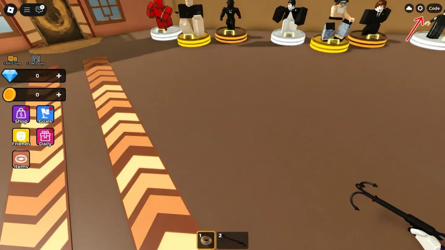 Coins and Diamonds balance HUD