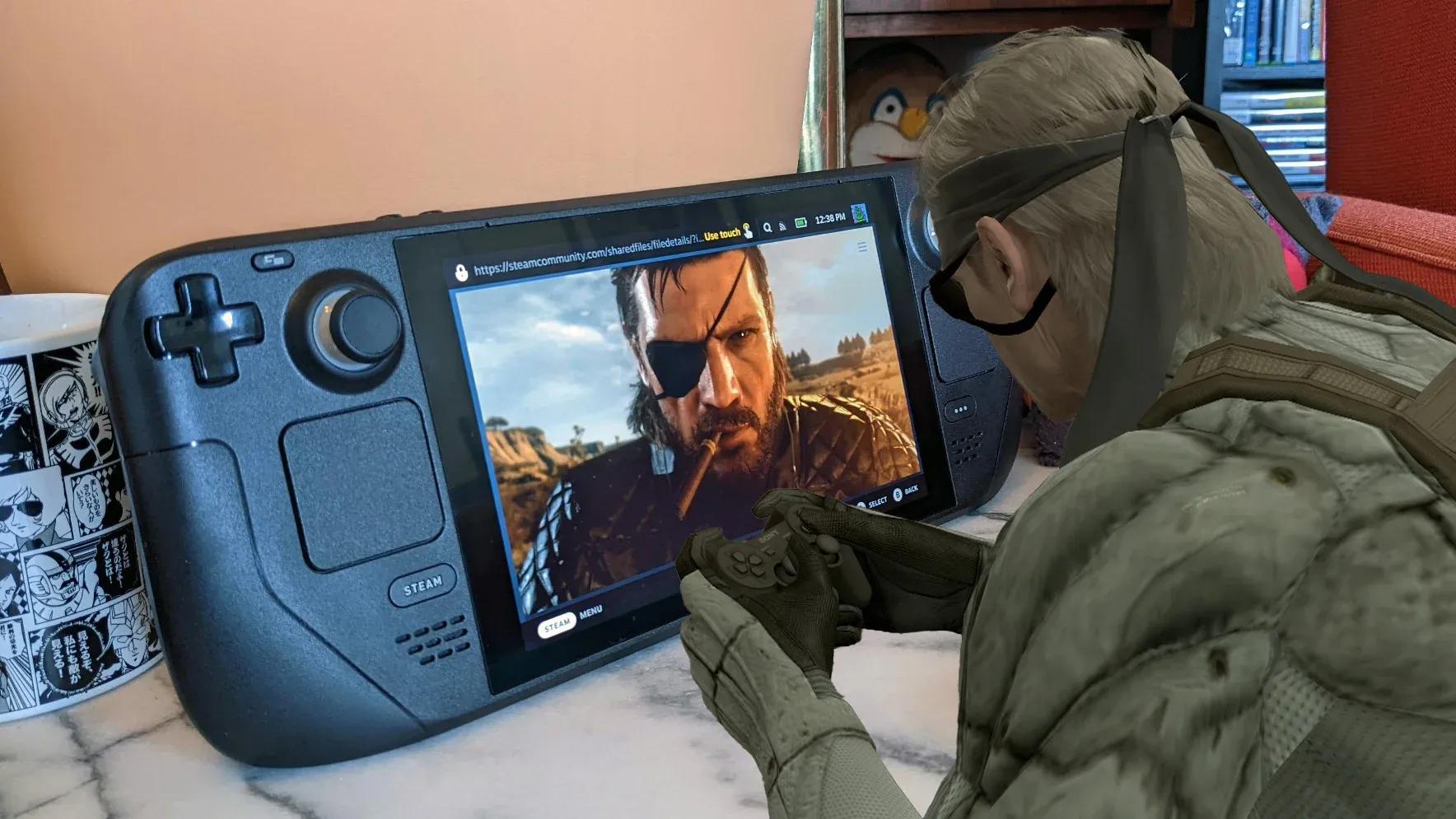 UI for handheld PCs like the Steam Deck ...