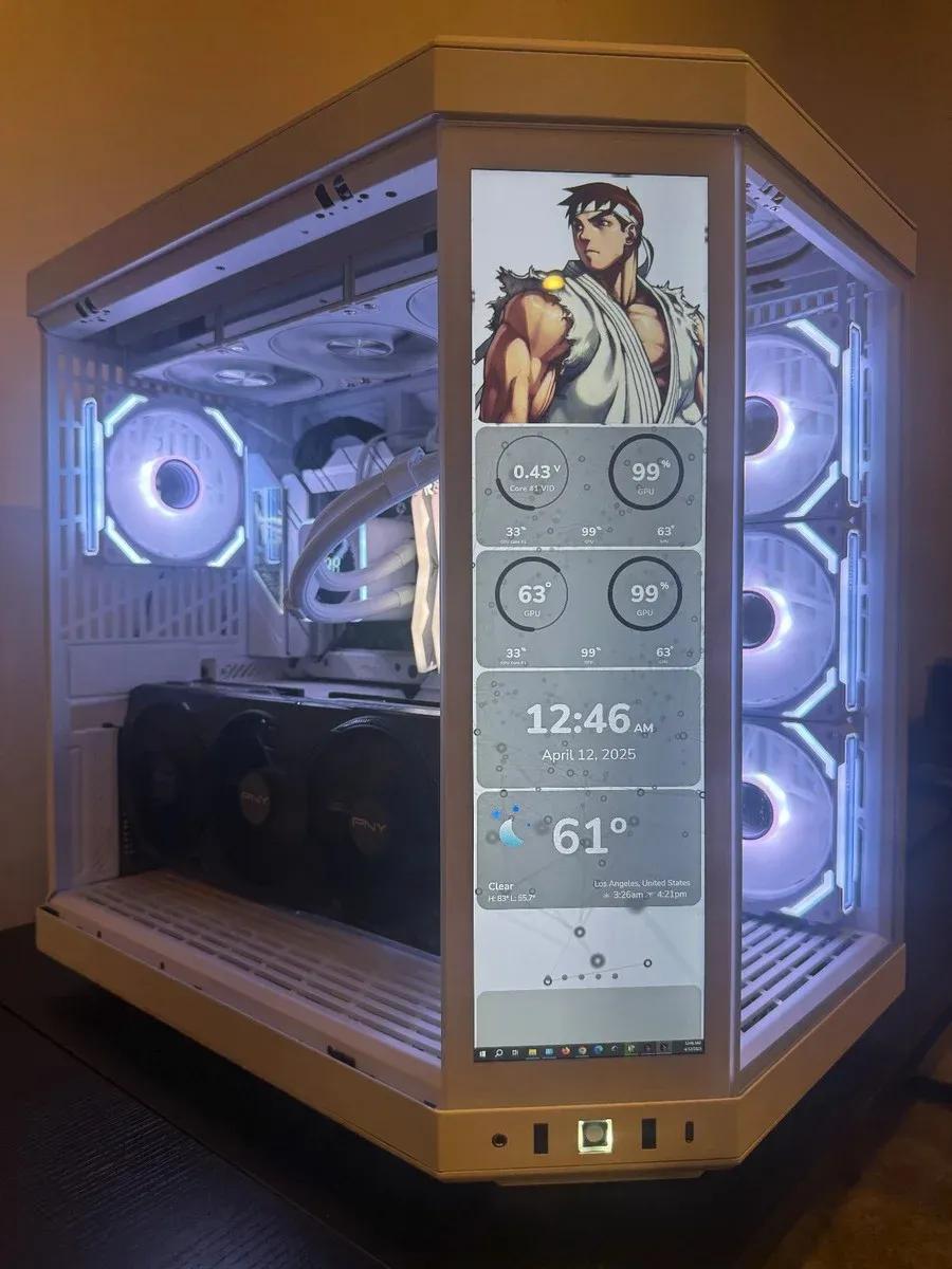 RTX 5080 CUSTOM BUILT GAMING PC WHITE BUILD - i9 14900K 64GB DDR5 4TB SSD  WiFi