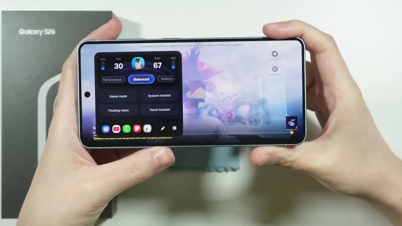 Samsung Galaxy S26: How to Open Game ...