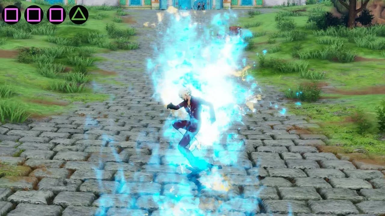 تقنية اللهب الأزرق الخاصة بـ Sanji