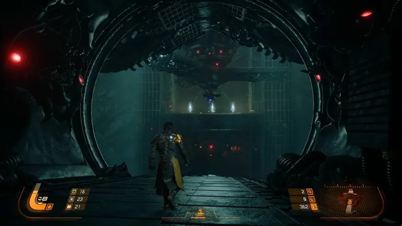 Hidden vent loot room