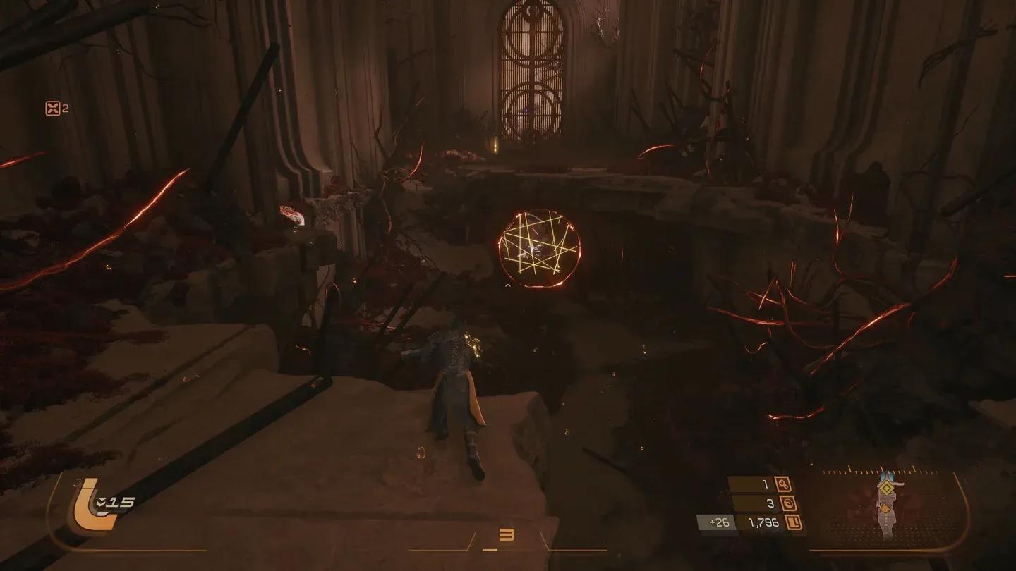 Prophet boss arena layout