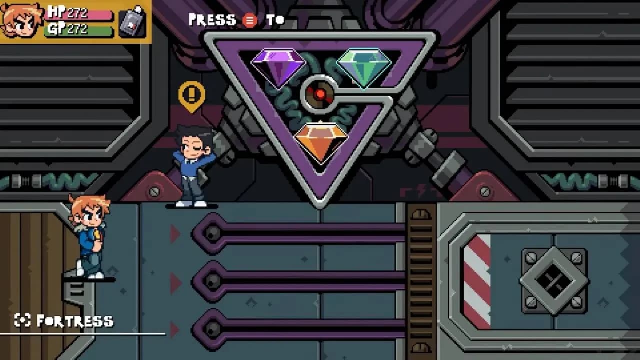 Mecha-Gideon final boss fight
