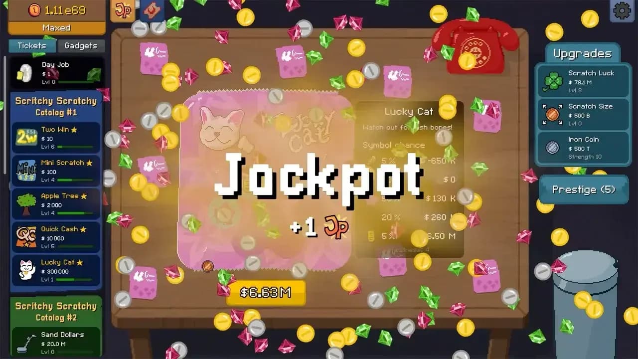 Übersicht des Ticket-Upgrade-Baums