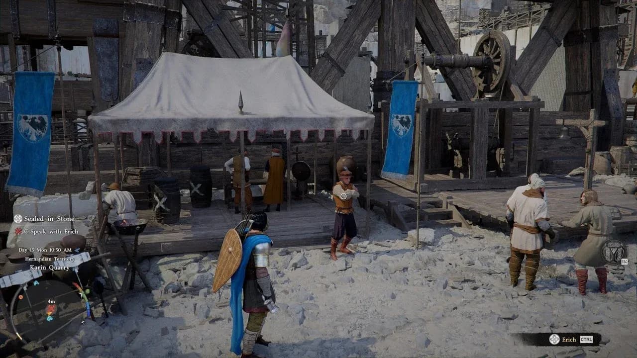 Karin Quarry kraan overzicht