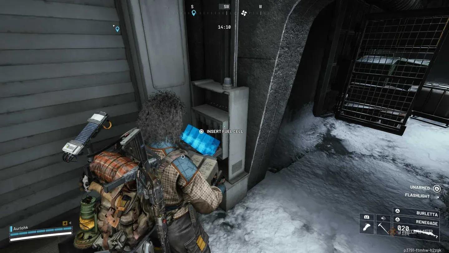 Fuel cell unlocks the vault door