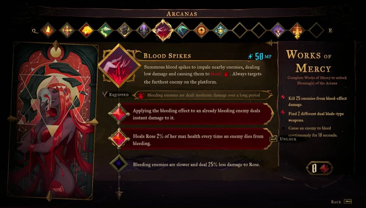 Chains of Justice Arcana binding enemies in combat overlay