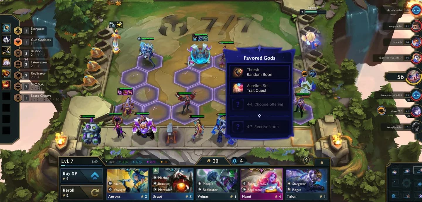 Constellation selection overview