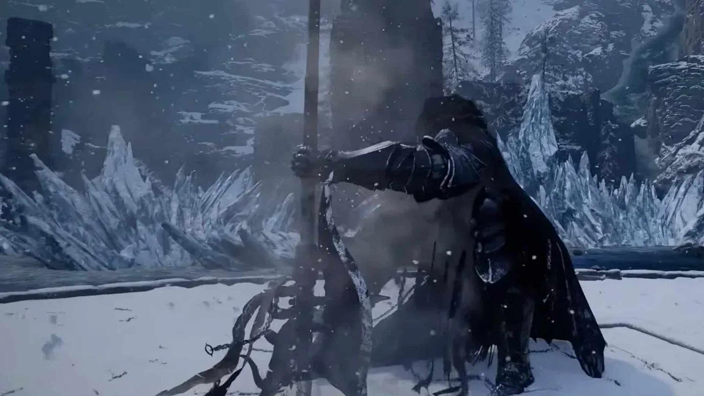 Frostveiled Castle Ruins entrance