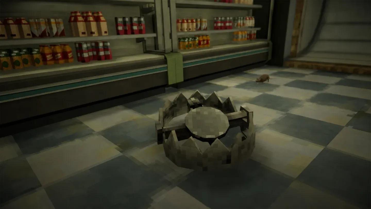 Bear Trap on the store floor