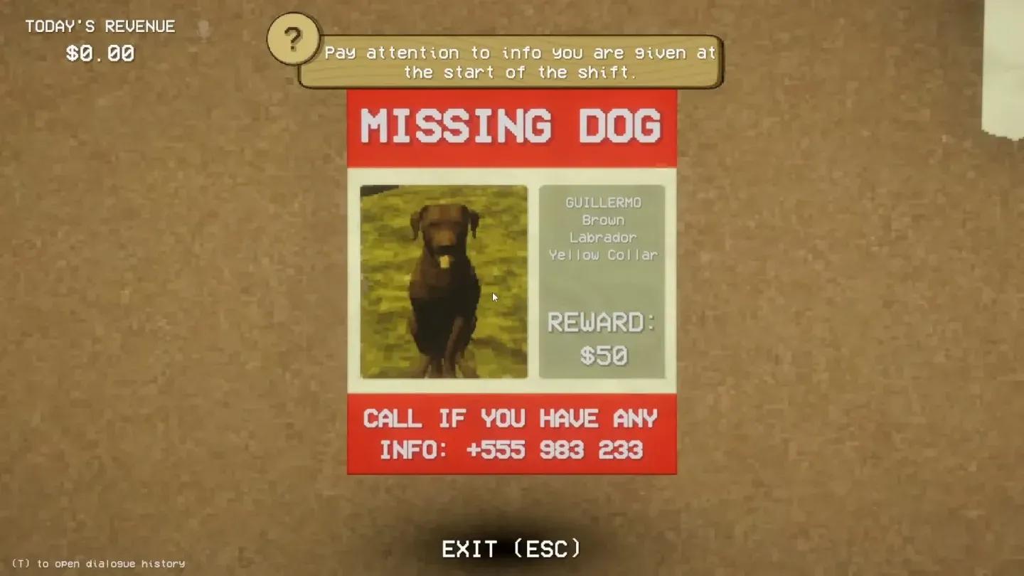 Choose your pet at the start