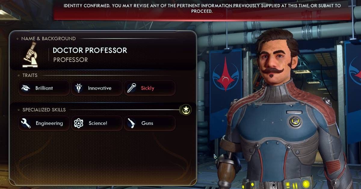 Skills in Outer Worlds 2 ...