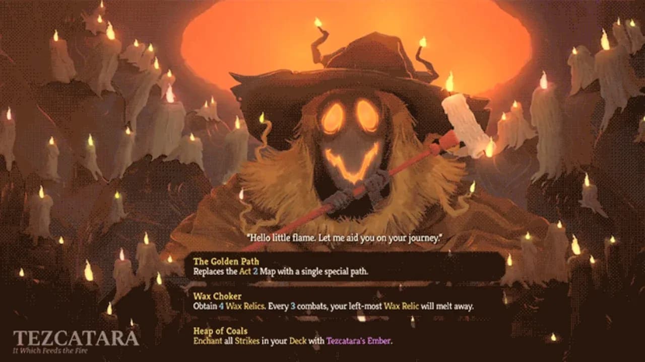 Tezcatara 的祝福馈赠界面