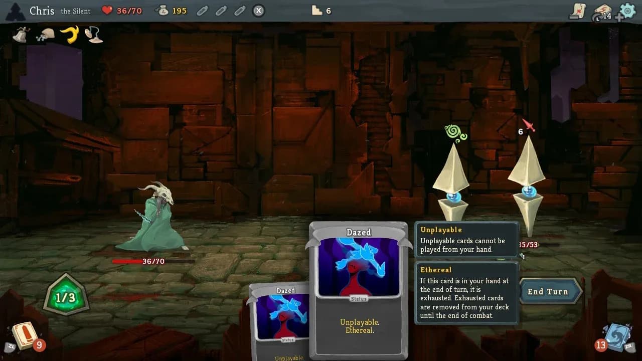 Stars persist between turns