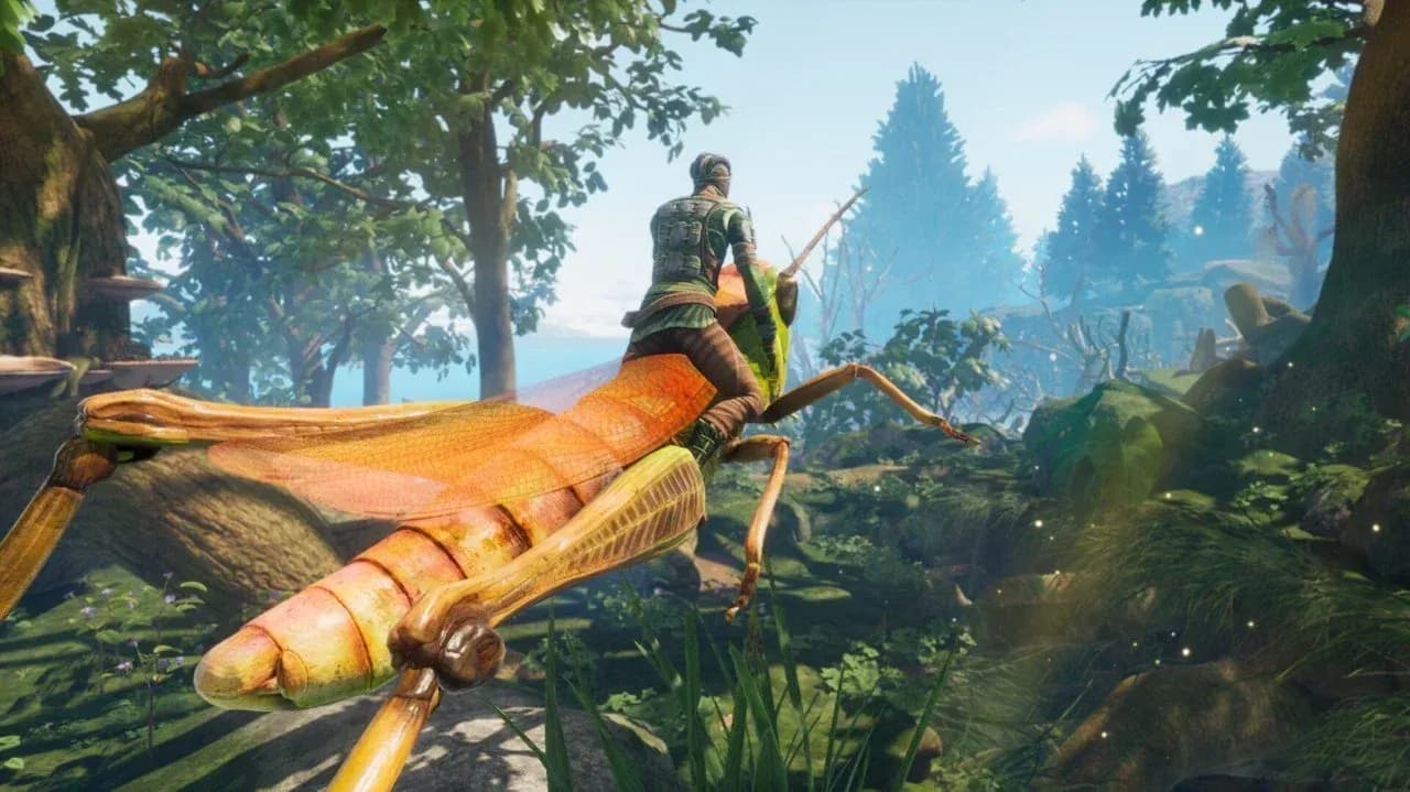 Smalland open world biomes