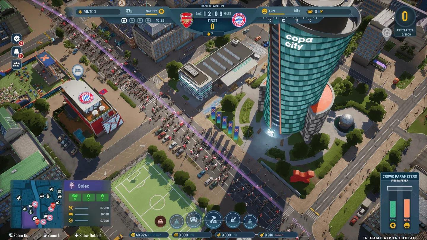 Berlin HQ district selection