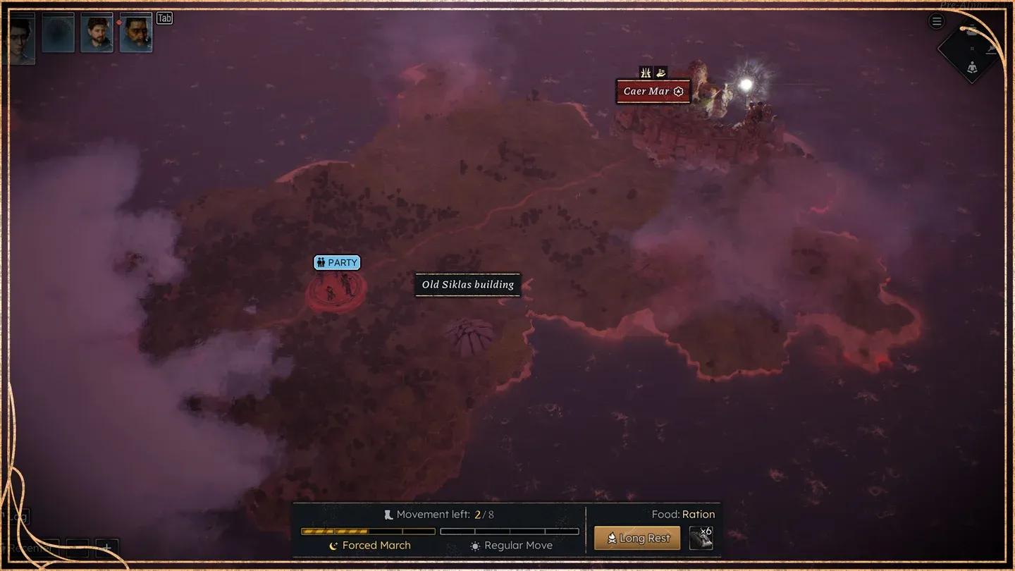 Scripted ambush mid-travel