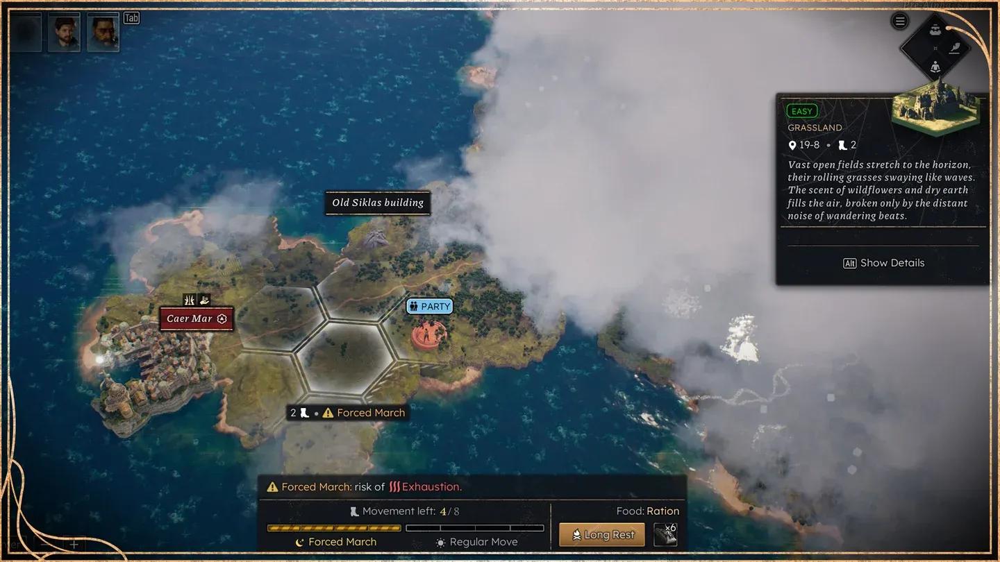 Hidden location discovered on map