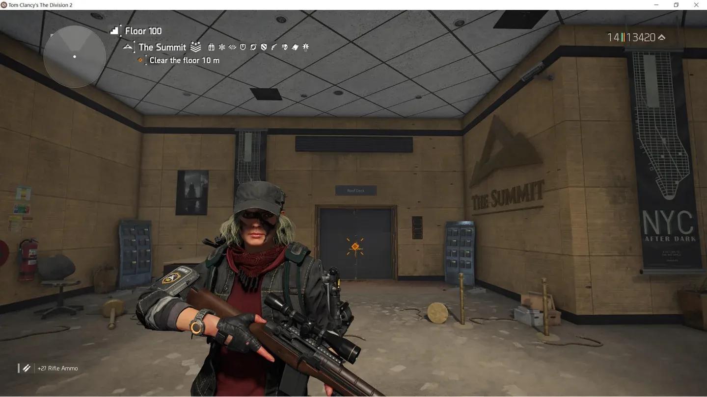 The Summit floor progression