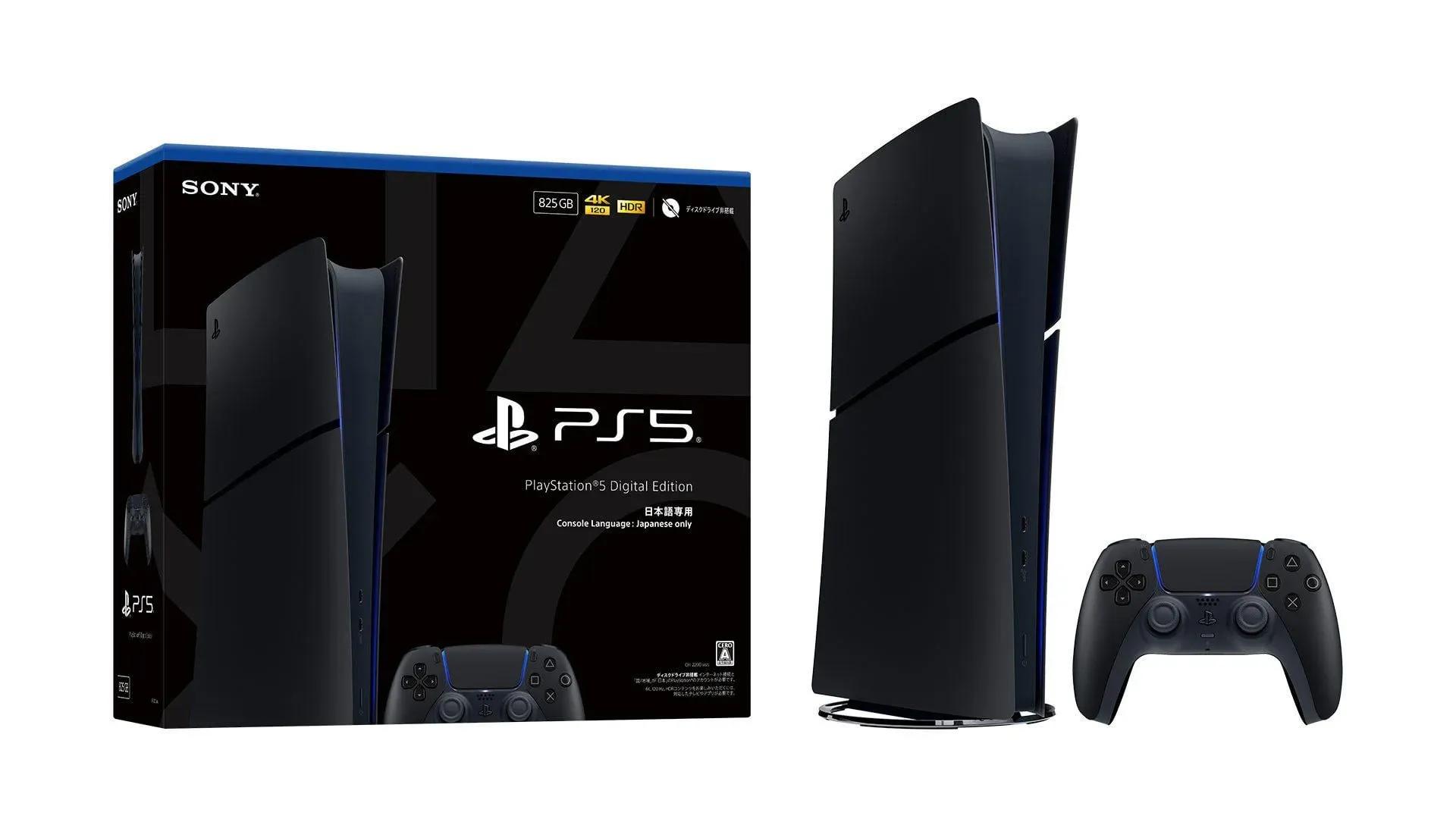 Sony Reveals Gorgeous New Midnight Black PS5 Hardware
