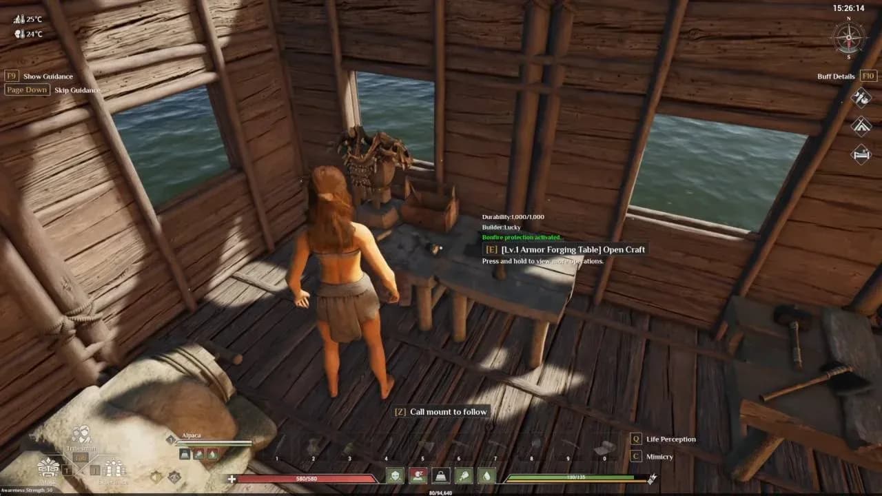 Early mount speeds up exploration