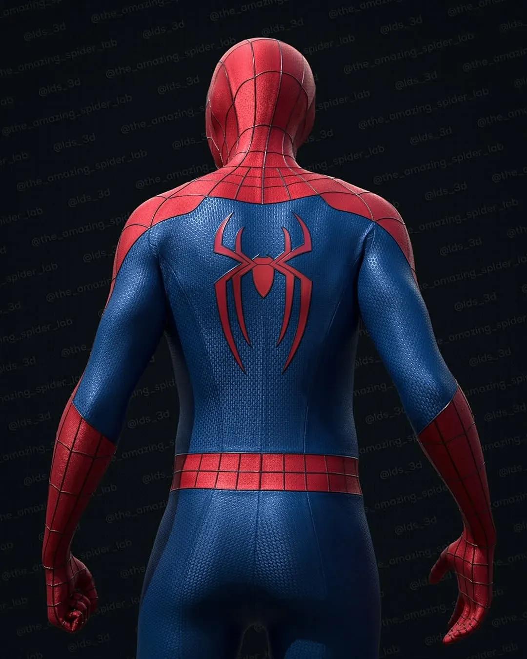 Spider-Man Brand New Day suit close up ...
