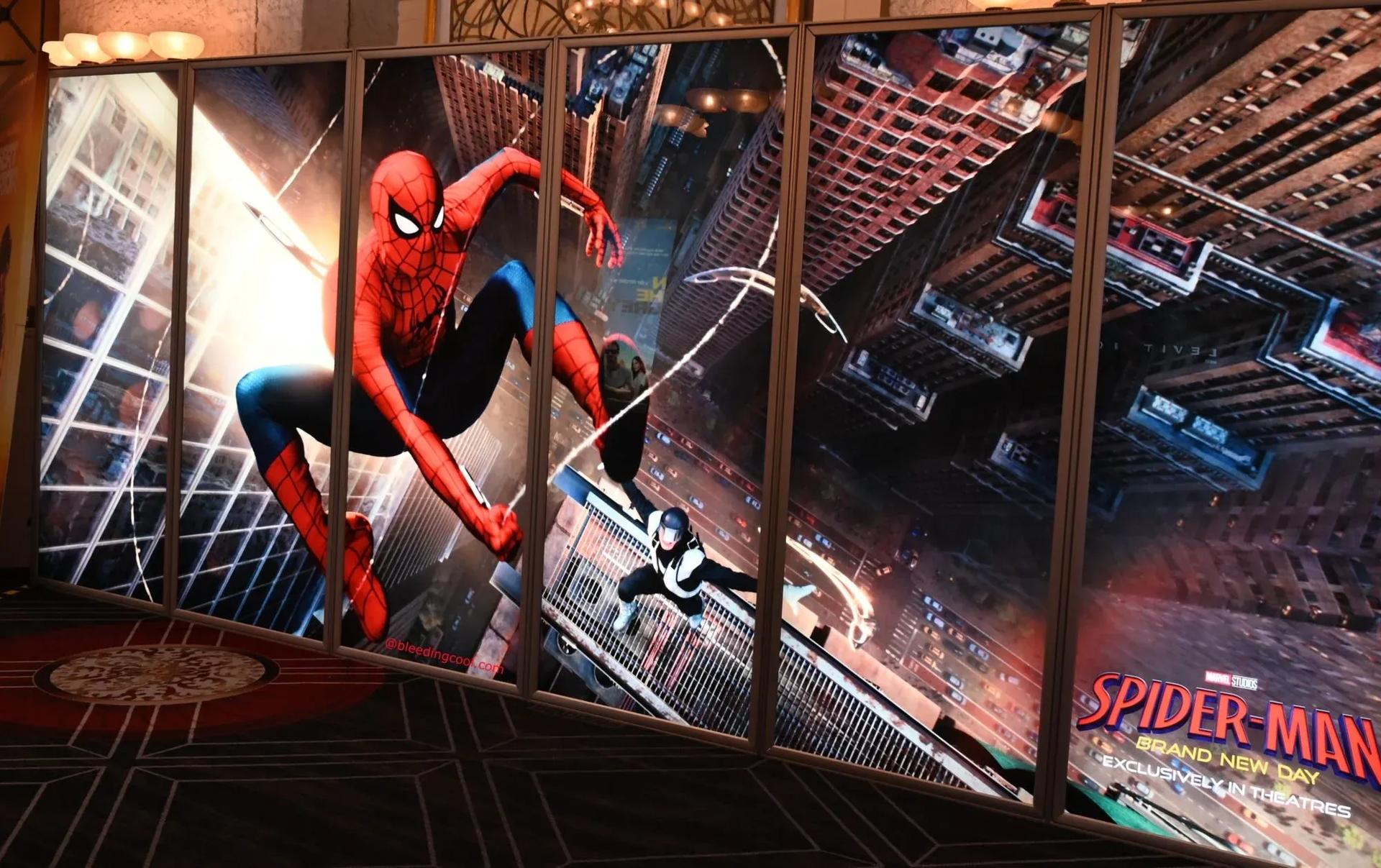 CinemaCon 2026: In Swings Some Spider-Man: Brand New Day Promo Art