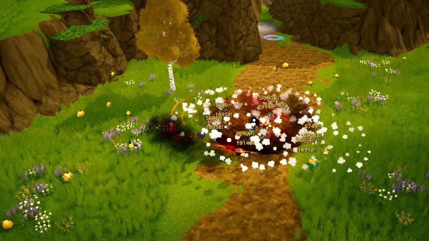 Mage casting abilities in SpiritVale
