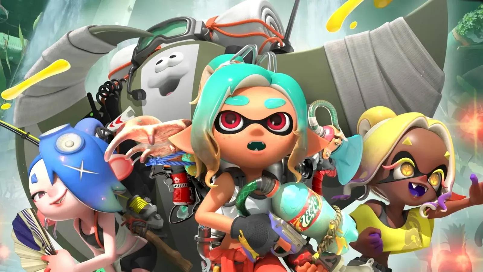 Splatoon Raiders 确定发售日，期待用墨水斧砍鱼 image