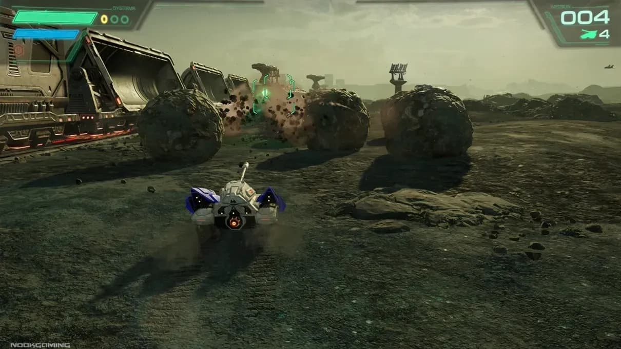Barrel roll deflects lasers