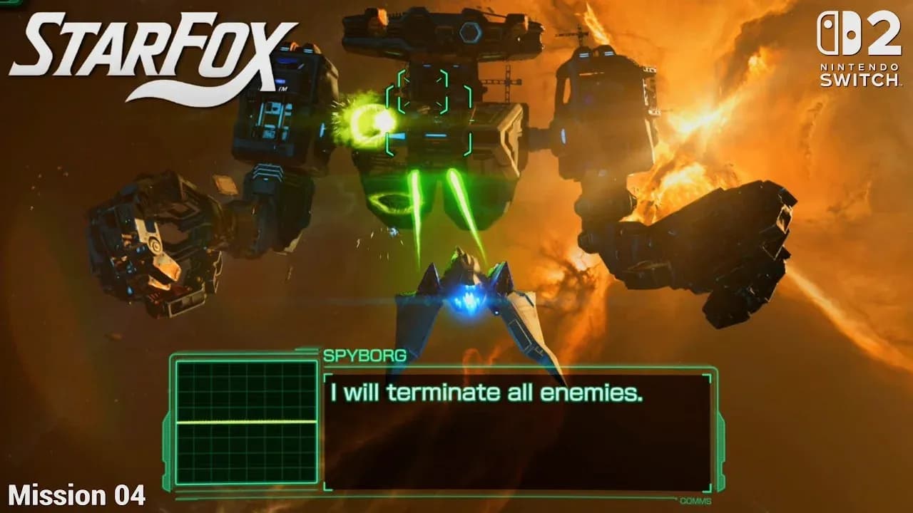 Spyborg boss in Sector X