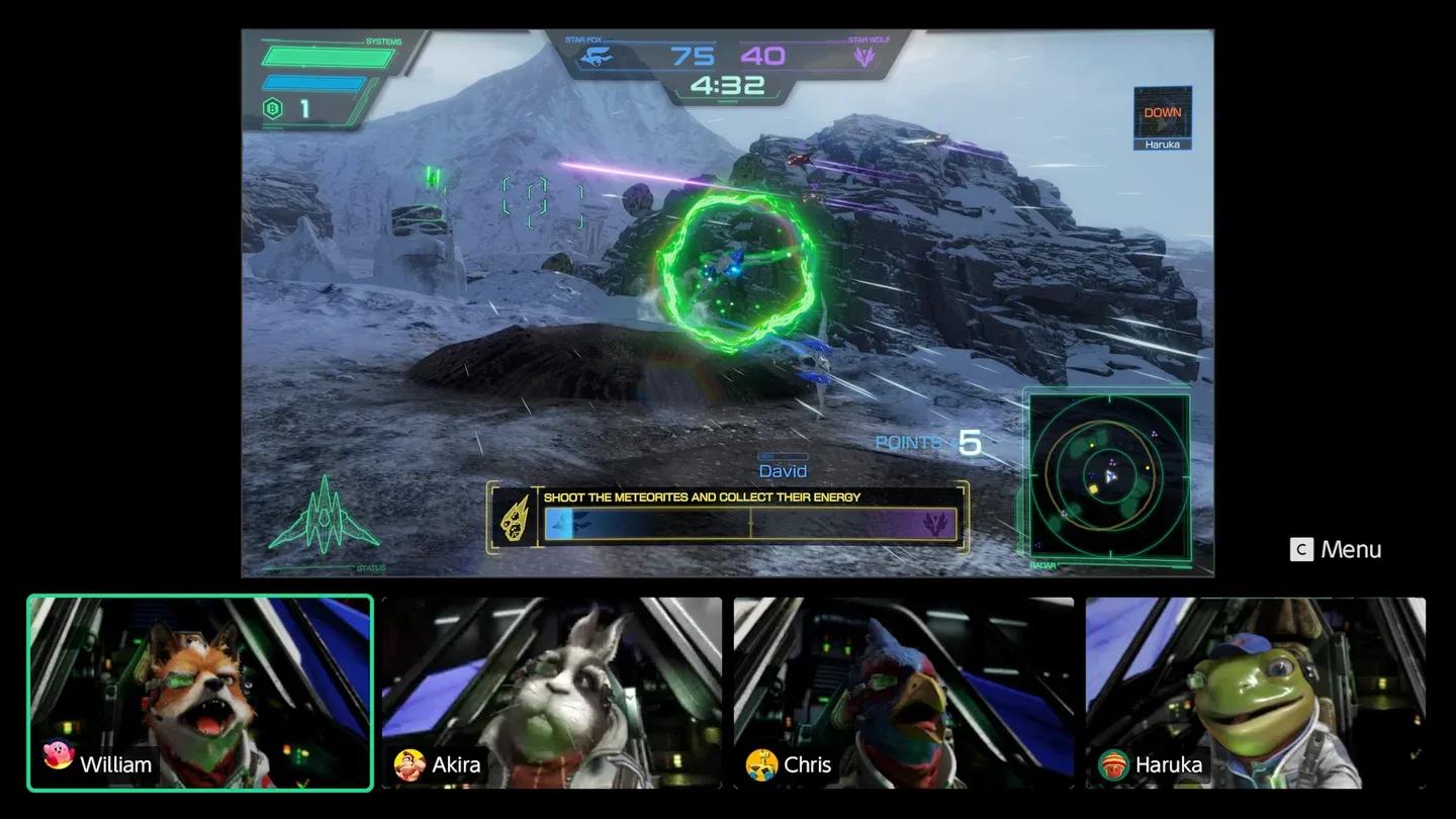 Meteo asteroid field run
