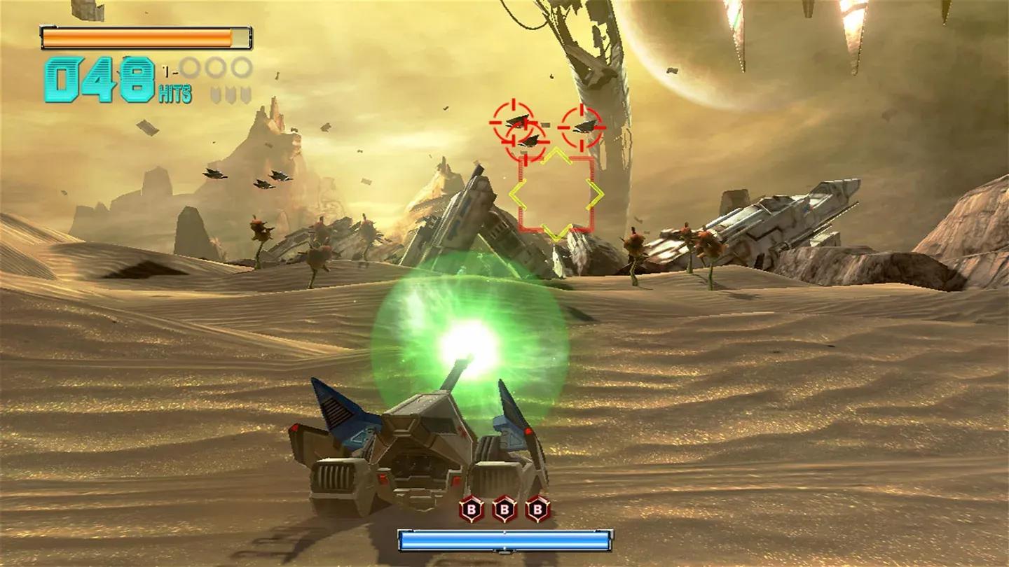 La divisiva configurazione a doppio schermo di Star Fox Zero