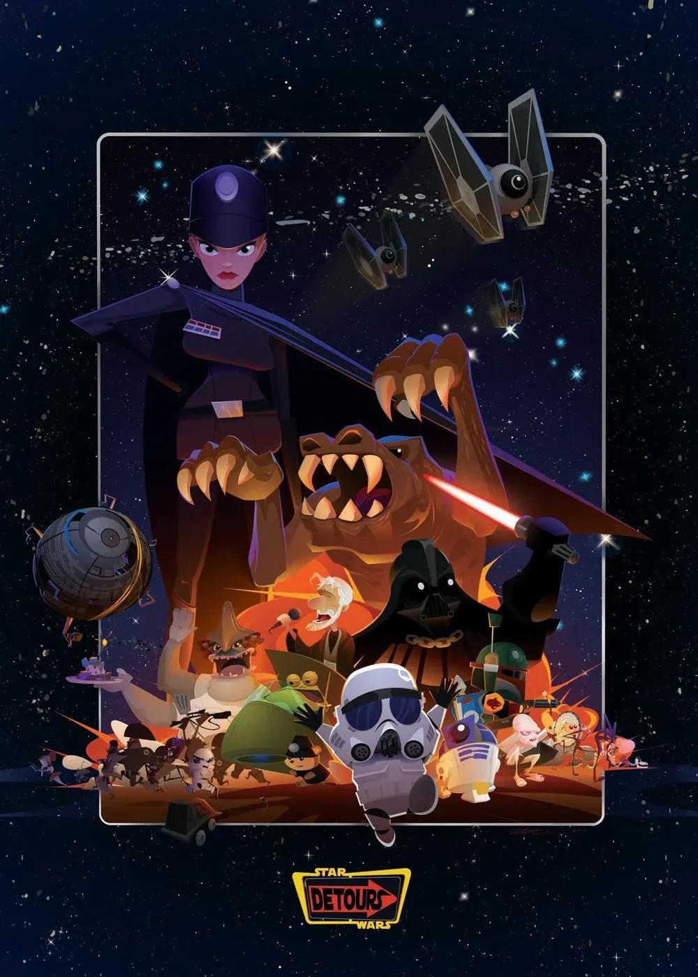 Star Wars: Detours, Shelved for Over a Decade, Finally Premieres image