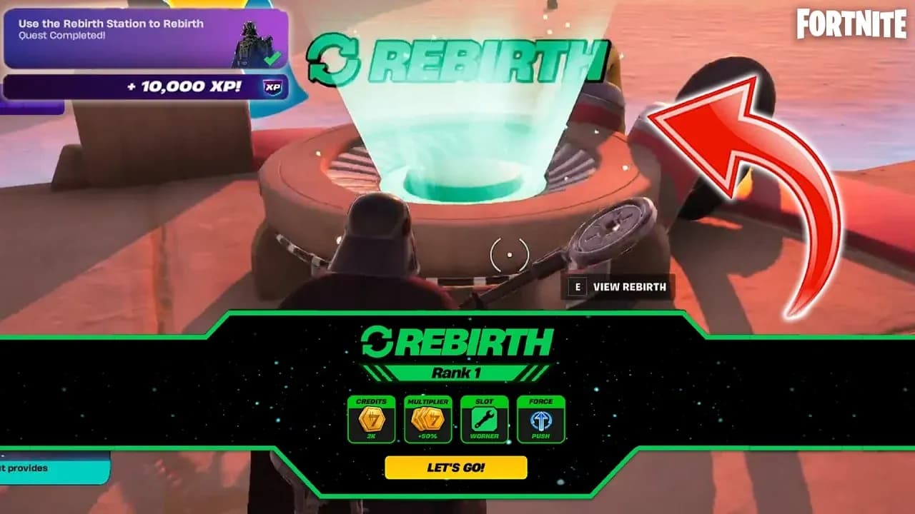 First Rebirth requirements list