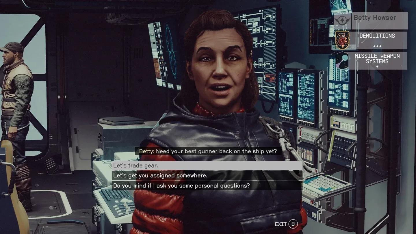 Assign crew for passive skill boosts