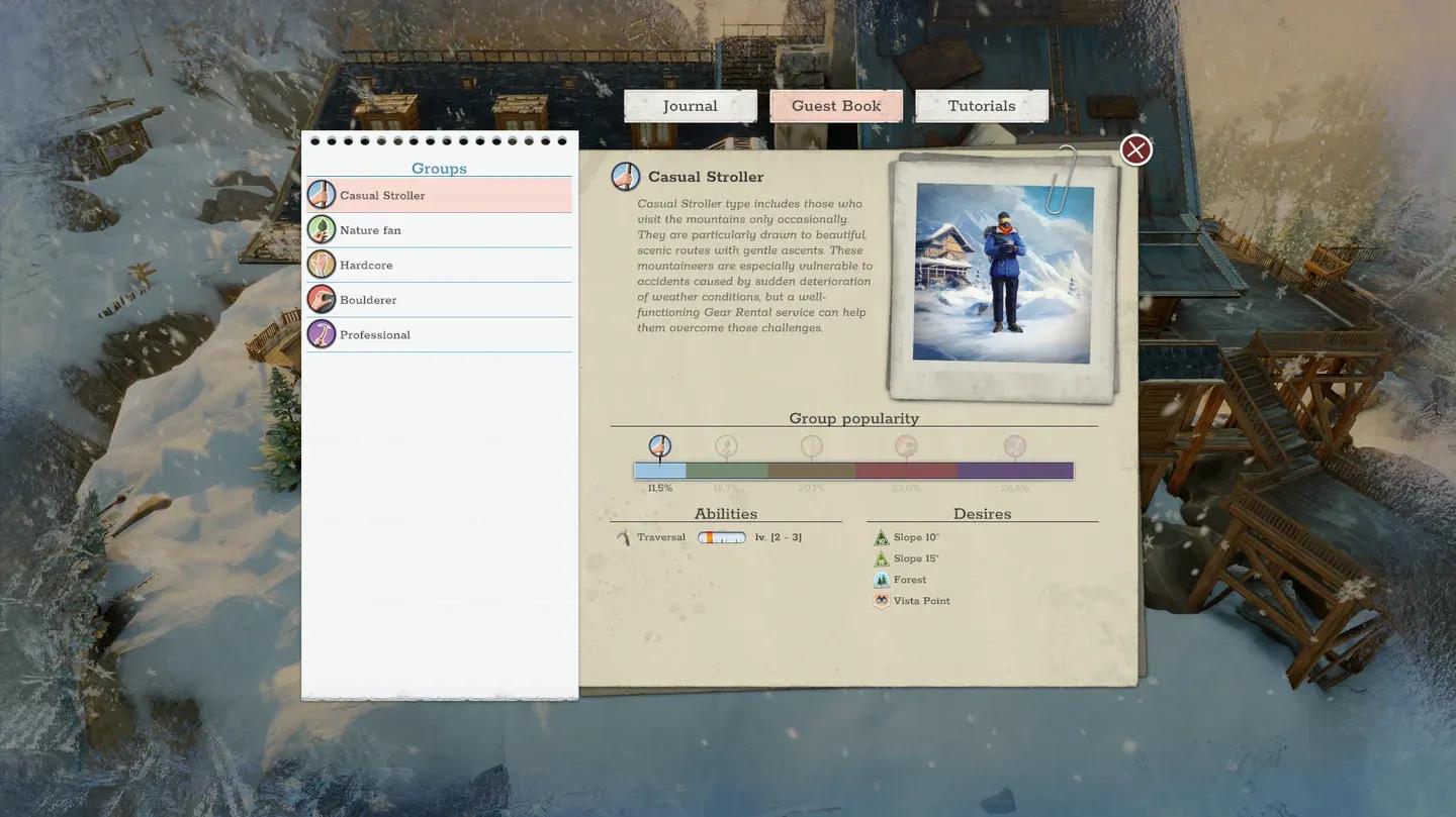Resort build placement UI