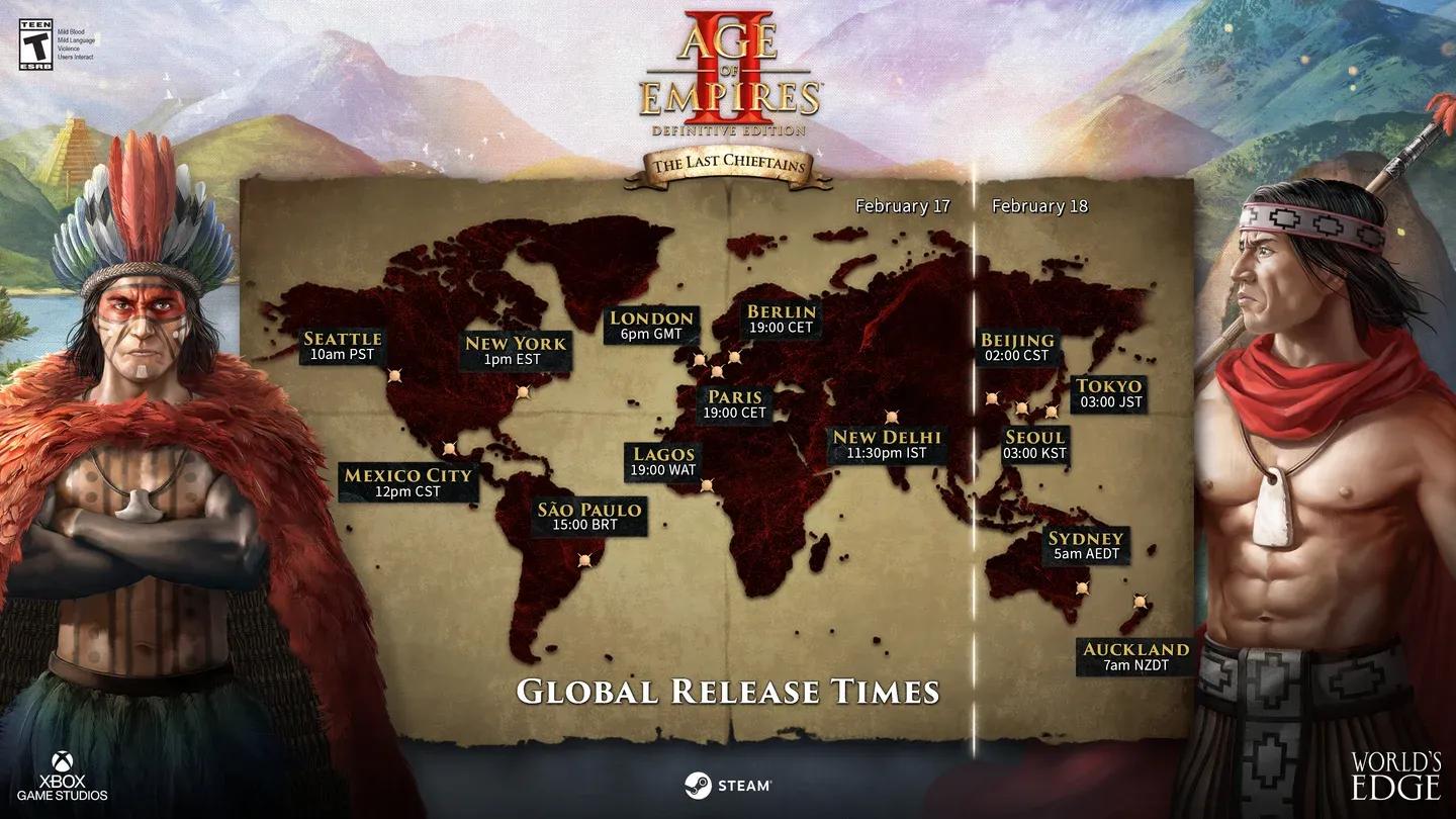 Last Chieftains main menu