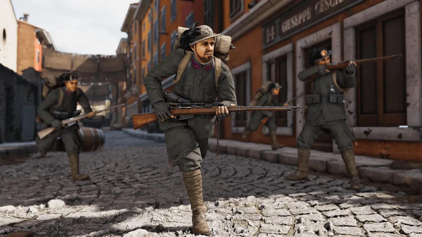 Squad trench defense setup
