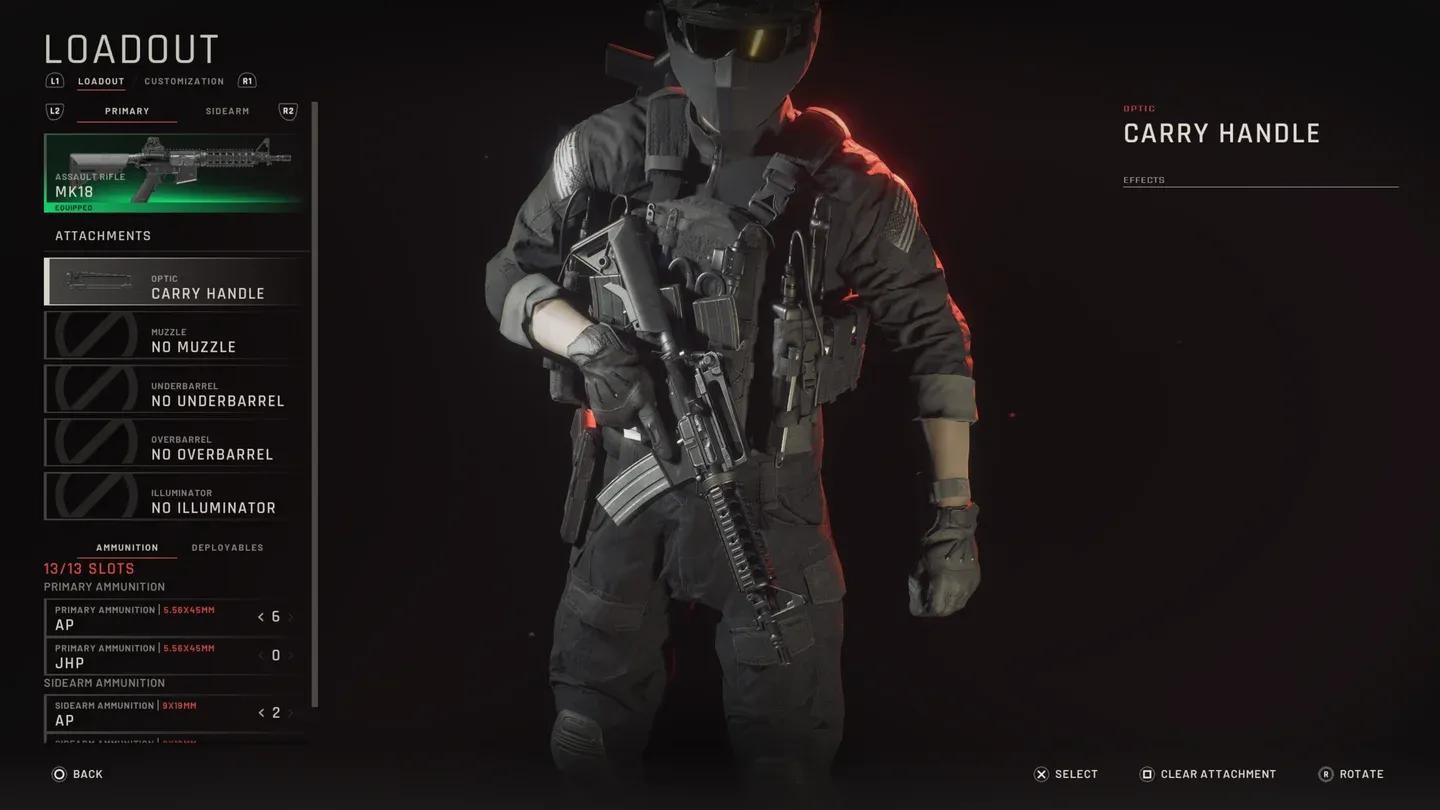 RTWC-6.5 battle rifle loadout