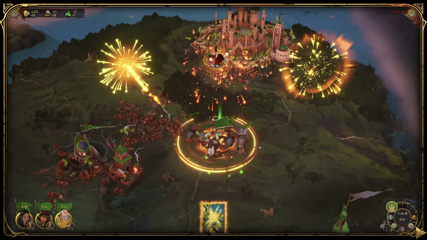 Crownless King's open-ended maps