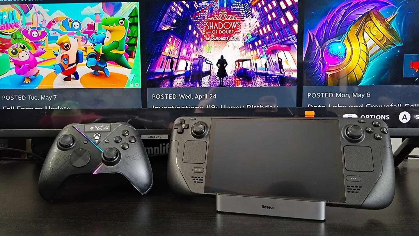 Steam Deck to your TV ...
