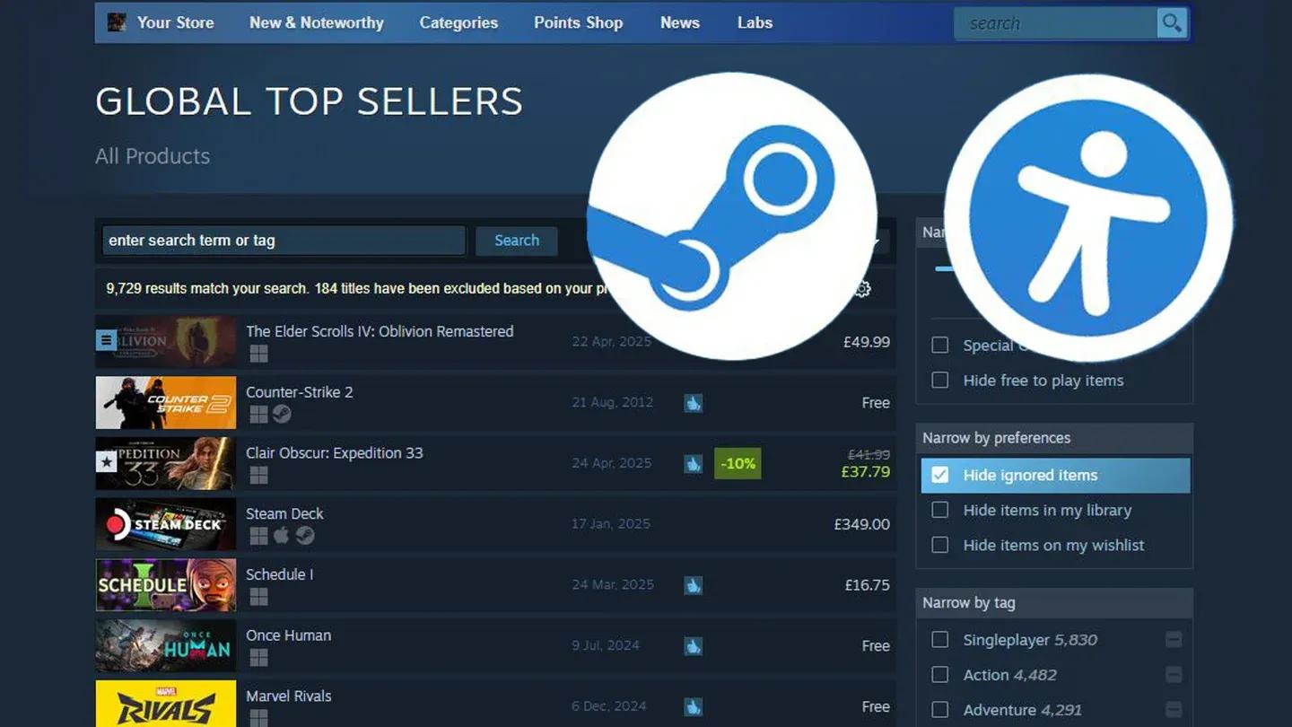 Steam tag discovery system