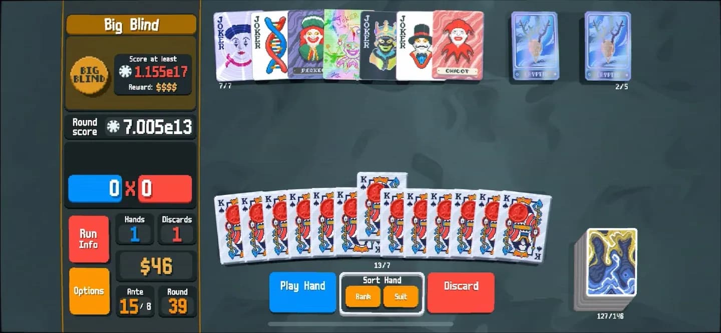 Steel King with red seal active