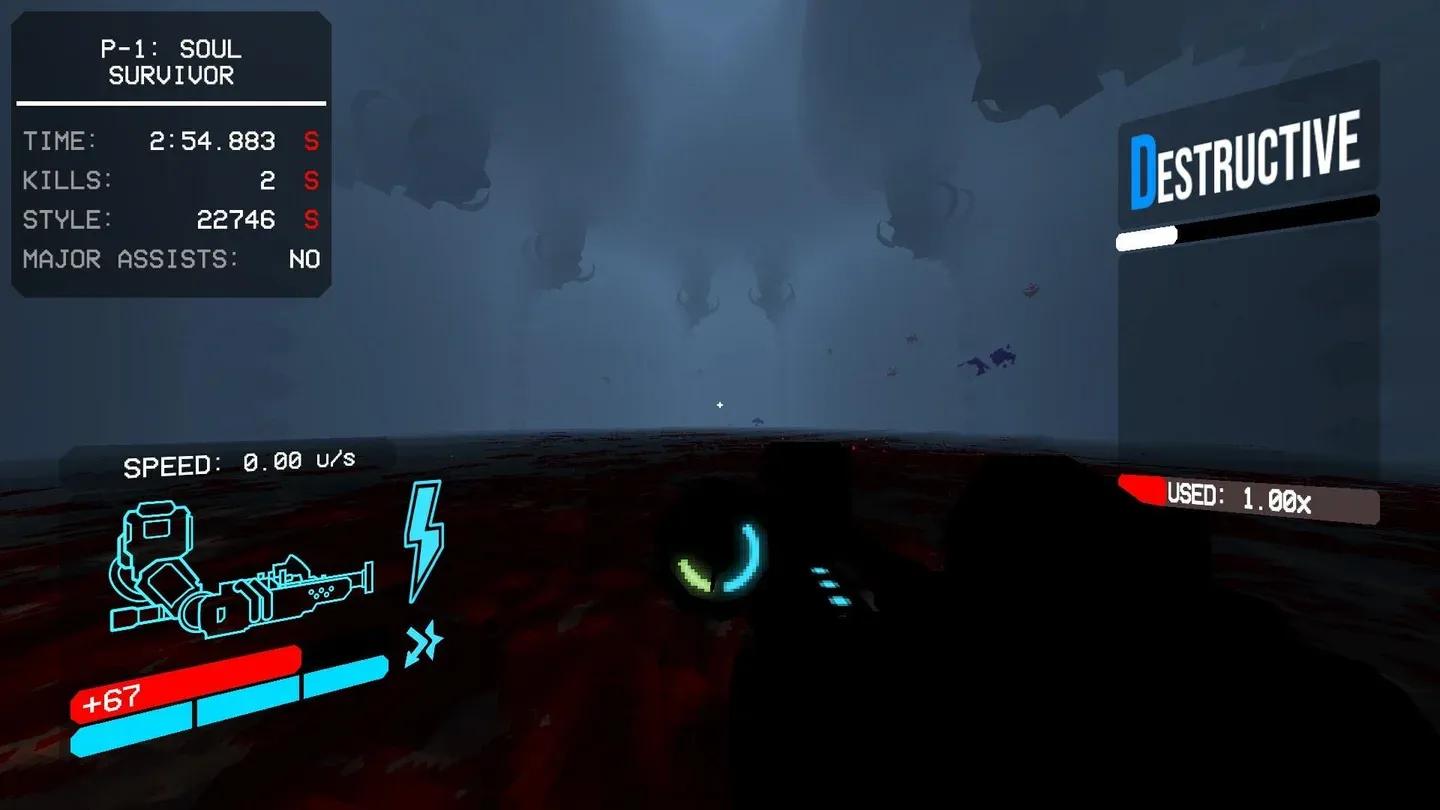 Style rank meter display